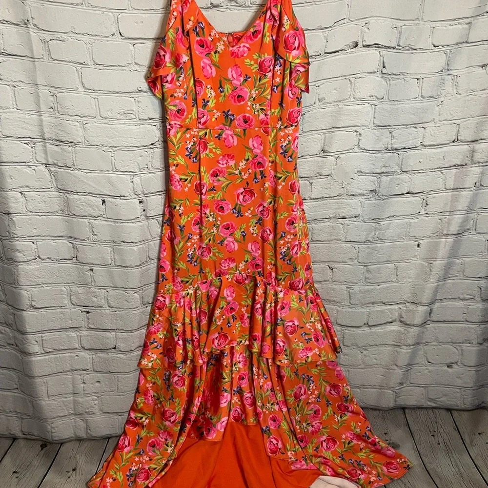 Keepsake the Label Peach Floral Maxi Dress - Picture 5 of 12